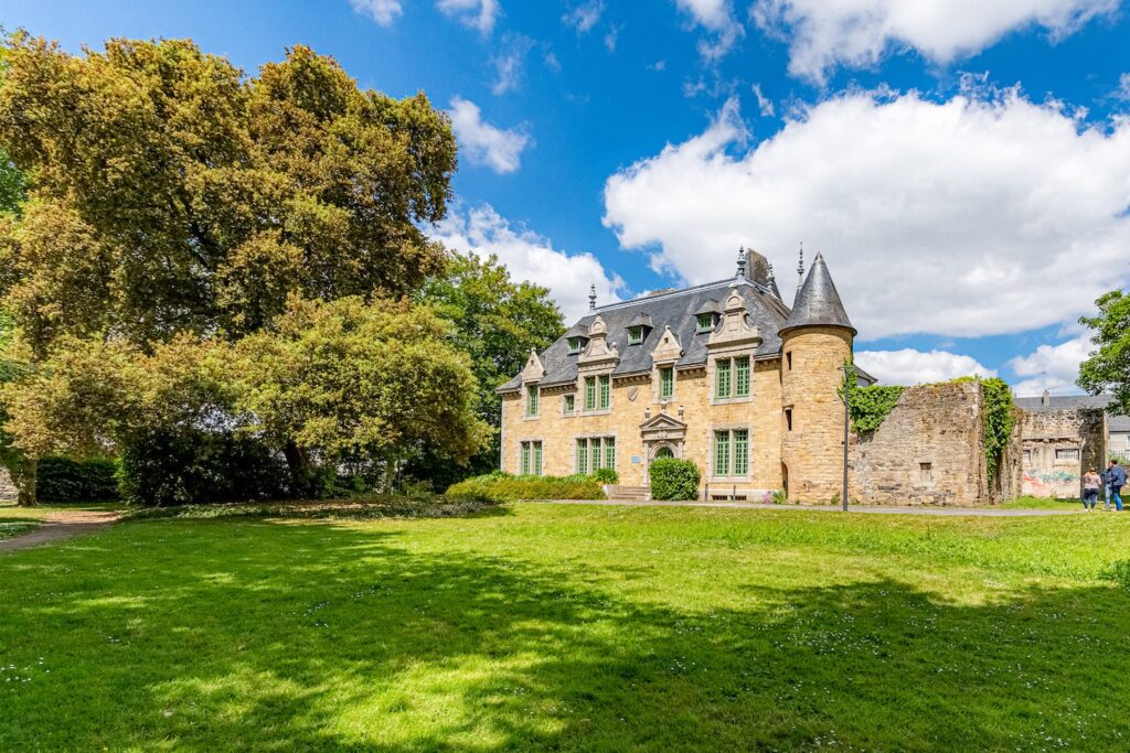 manoir de keranden vu du parc