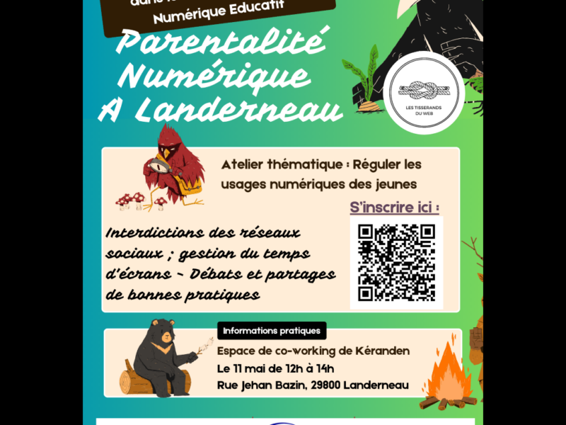 Atelier : Débat Parentalité numérique