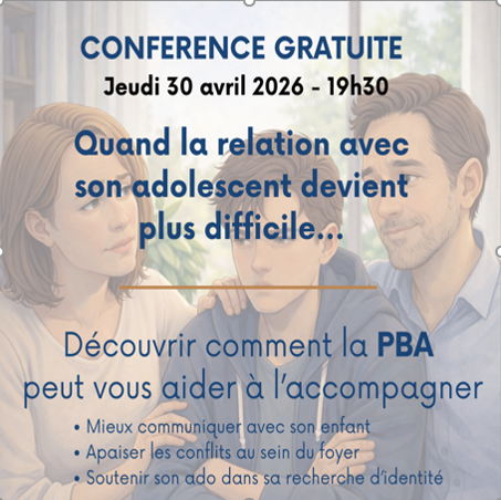 Conférence : quand la relation avec son adolescent devient plus difficile